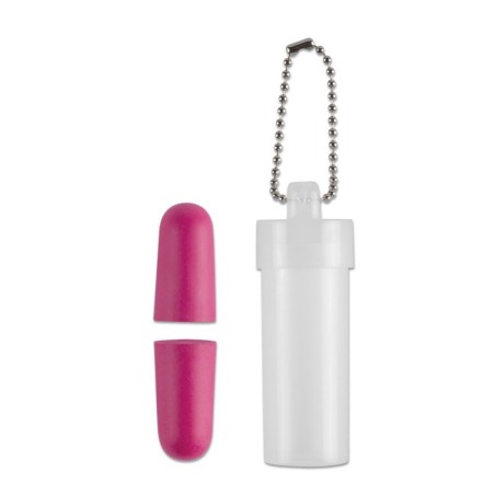 FUCHSIA PINK EAR PLUGS PANOSS